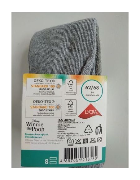 Tights gray disney buy in online store