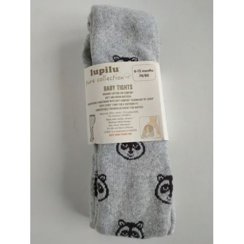 Tights terry gray Lupilu 50/56 buy in online store