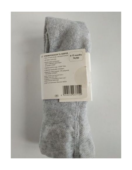 Tights terry gray Lupilu 50/56 buy in online store
