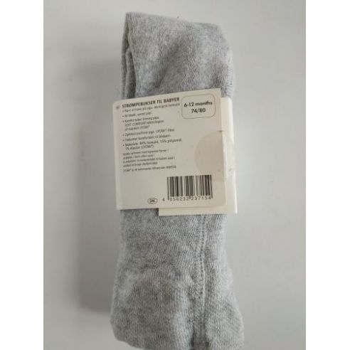 Tights terry gray Lupilu 62/68 buy in online store