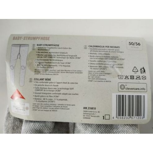 Tights terry white Lupilu - set 2pcs 74/80 buy in online store