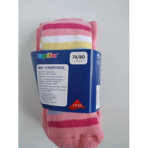 Tights terry pink Lupilu buy in online store