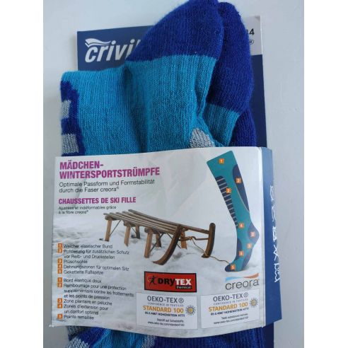 Termonoscale CRIVIT with a terry sole 31-34 blue buy in online store