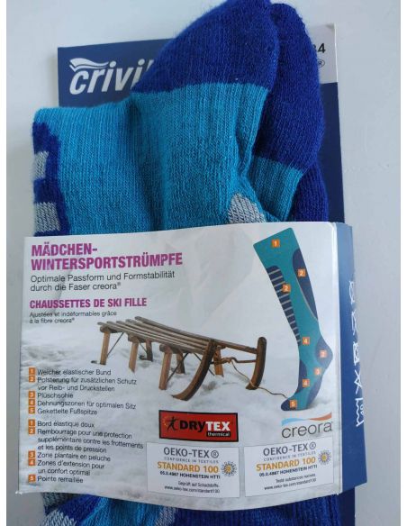 Termones CRIVIT with a terry sole 35-38 blue buy in online store