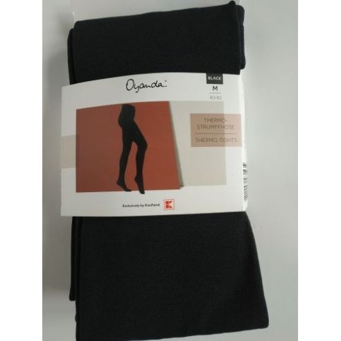 Oyanda thermocolments with fleece - black buy in online store