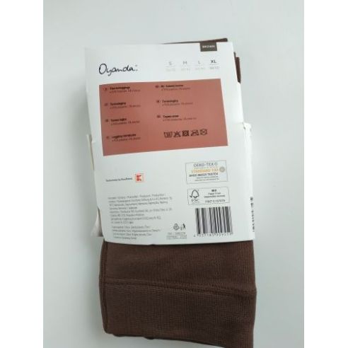 Oyanda thermoles with fleece - brown buy in online store
