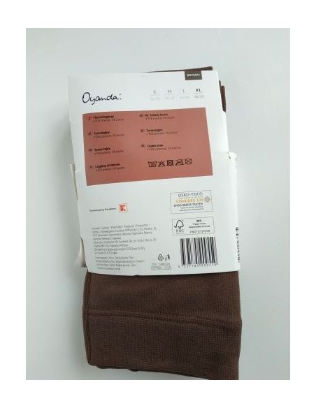 Oyanda thermoles with fleece - brown buy in online store