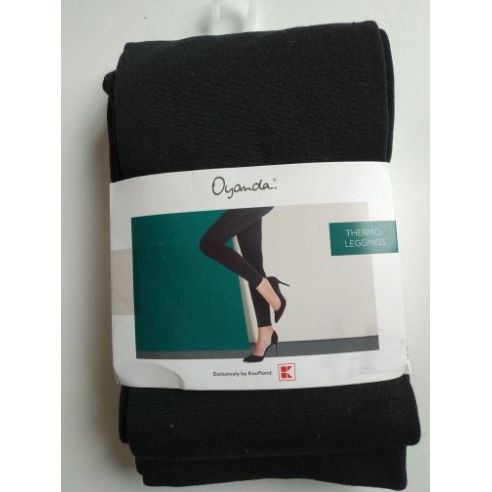 Oyanda thermoles with fleece - black buy in online store