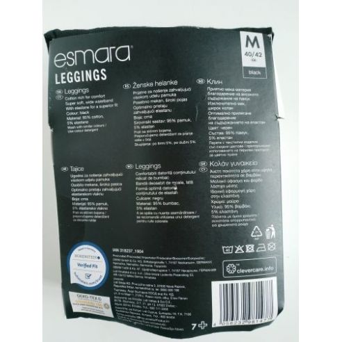 Esmara leggings - black buy in online store