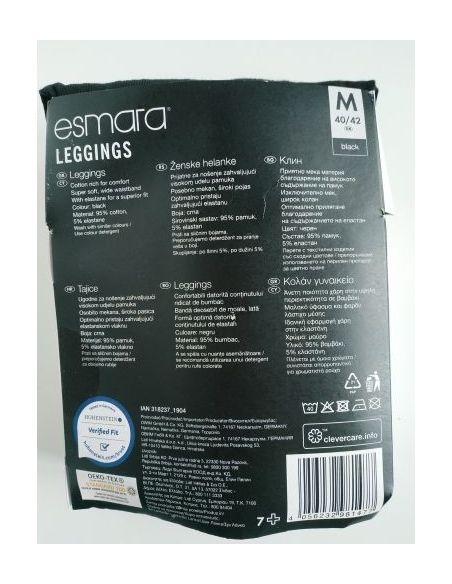 Esmara leggings - black buy in online store Esmara leggings - black buy in online store