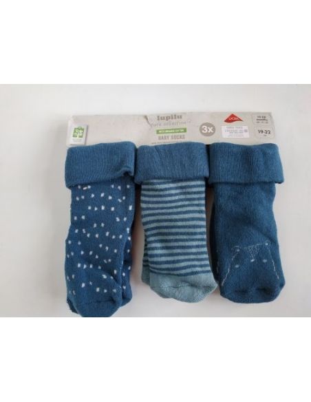 Socks terry Lupilu blue (3Para) buy in online store