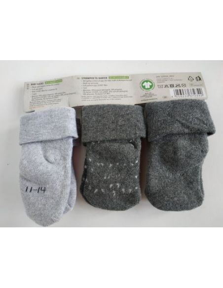 Socks terry Lupilu Dark gray (3Pars) buy in online store