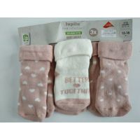 Socks terry Lupilu pink (3Pars) buy in online store