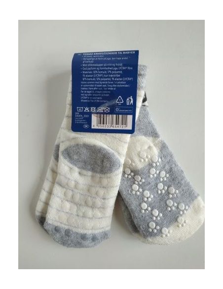 Socks Children's anti-slip terry Lupilu for crawling - Light (2 pairs) buy in online store