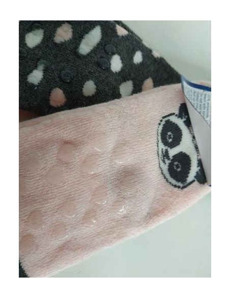 Socks Children's anti-slip terry Lupilu for crawling - a Panda (2 pairs) buy in online store