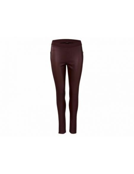 Jagins (Jegging) Esmara - burgundy with leather insert buy in online store