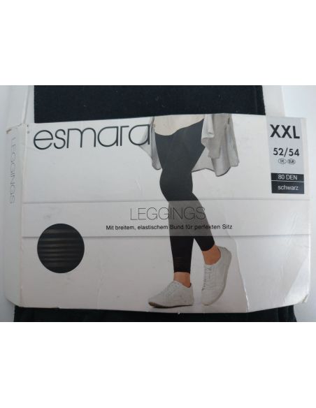 Kapron lenses 80 DEN - XXL (52/54) Black buy in online store