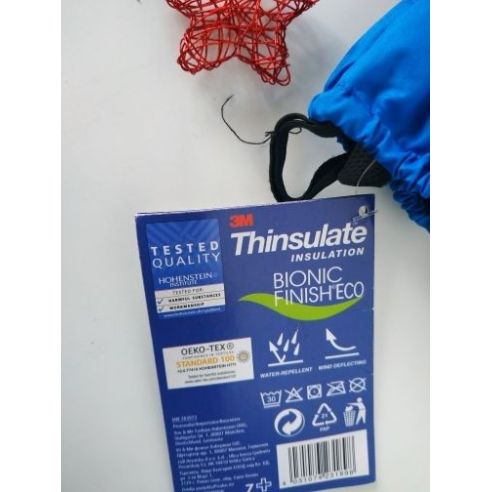 Lupilu mittens with polar insulation Thinsulate blue size 3.5 buy in online store