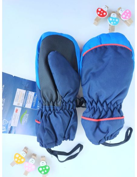 Mittens Lupilu with polar insulation Thinsulate blue size 4.5 buy in online store