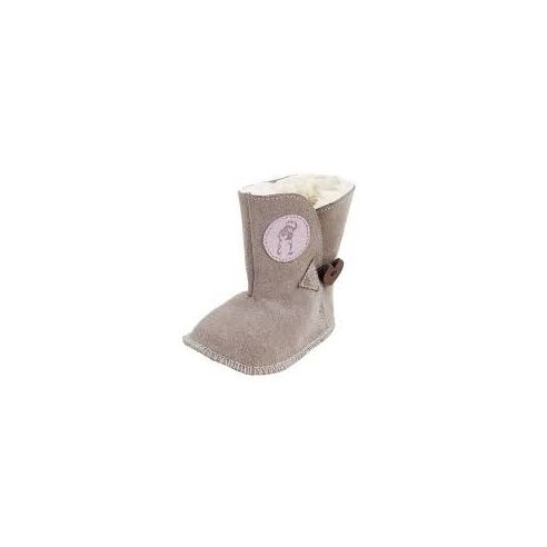 Leather booties Lupilu on fur (genuine suede and sheepskin) Size 18/19 buy in online store