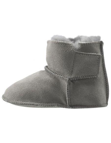 Lupilu leather booties on fur (genuine suede and sheepskin) Size 22/23 buy in online store