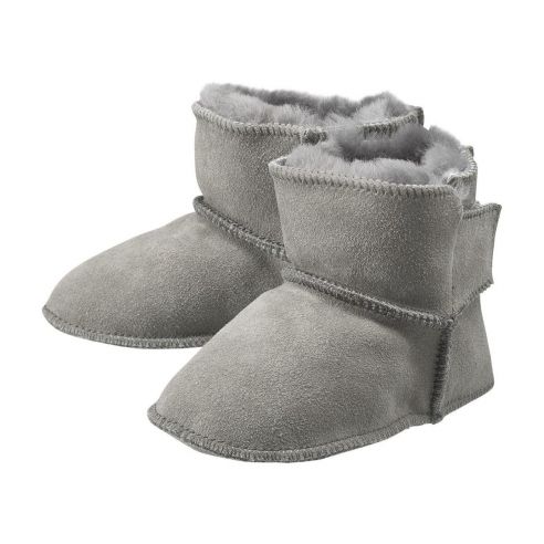 Lupilu leather booties on fur (genuine suede and sheepskin) Size 22/23 buy in online store