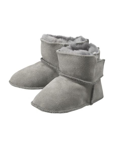 Lupilu leather booties on fur (genuine suede and sheepskin) Size 22/23 buy in online store