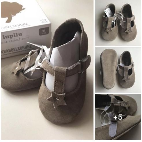 Leather booties Lupilu. buy in online store