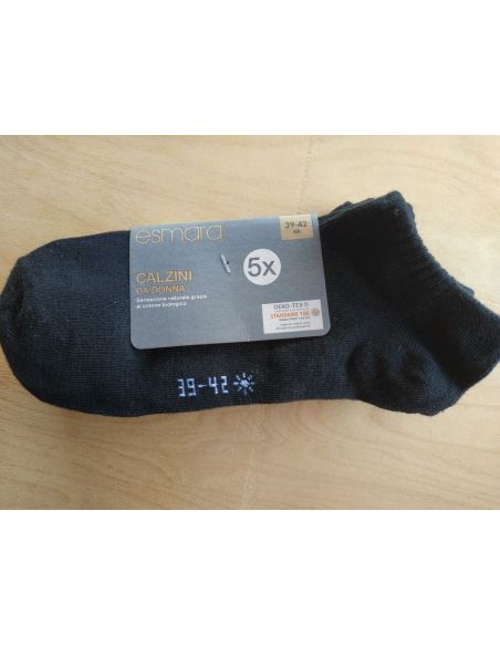 Female socks Esmara 39-42 Black (5 Par) buy in online store Female socks Esmara 39-42 Black (5 Par) buy in online store