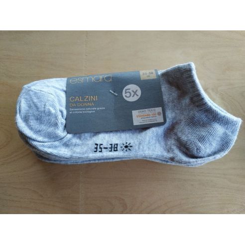 Women's socks Esmara 39-42 gray (5 Par) buy in online store