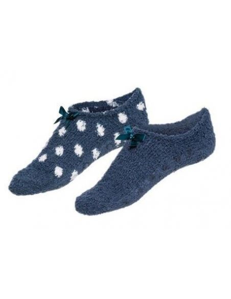 Socks plush anti-slipseather Esmara blue size 39-42 (2pcs) buy in online store