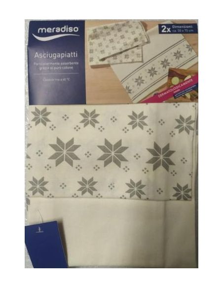 Kitchen Towels Meradiso 50 * 70cm - Pattern (Packaging 2pcs) buy in online store