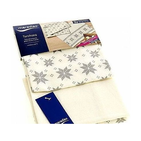 Kitchen Towels Meradiso 50 * 70cm - Pattern (Packaging 2pcs) buy in online store