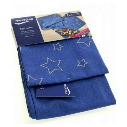 Kitchen Towels Meradiso 50 * 70cm - Stars (Packaging 2pcs) buy in online store