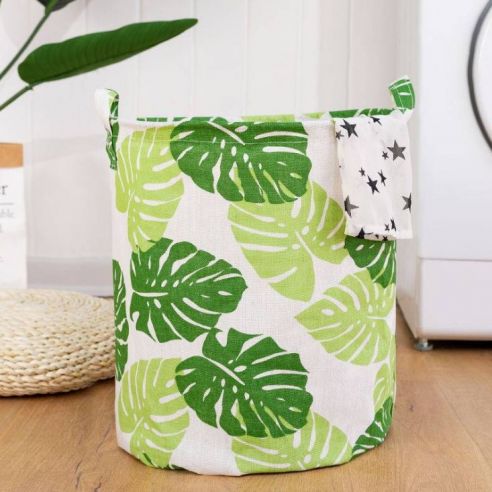 Basket A large for cotton toys (without tightening) - Banana leaf buy in online store