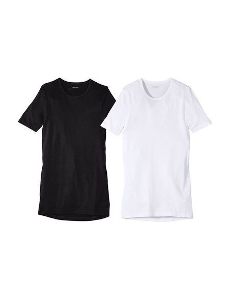 Men's Basic Liverge T-shirt (Germany) V-neckline - Size 3XL, White buy in online store Men's Basic Liverge T-shirt (Germany) V-neckline - Size 3XL, White buy in online store