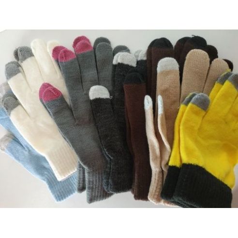 Gloves for touch screens - Colored buy in online store