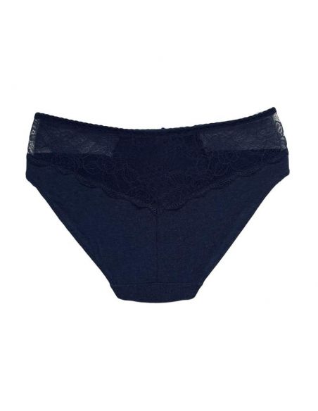 Women's Bikini Panties High Key LPC 265 B20 - Dark Blue buy in online store Women's Bikini Panties High Key LPC 265 B20 - Dark Blue buy in online store