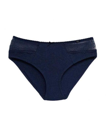 Women's Bikini Panties High Key LPC 265 B20 - Dark Blue buy in online store Women's Bikini Panties High Key LPC 265 B20 - Dark Blue buy in online store