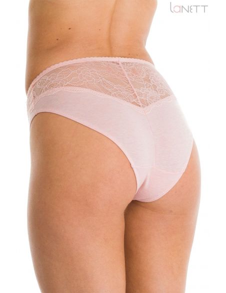 Women's Bikini Panties High Key LPC 265 A21- Pink buy in online store Women's Bikini Panties High Key LPC 265 A21- Pink buy in online store