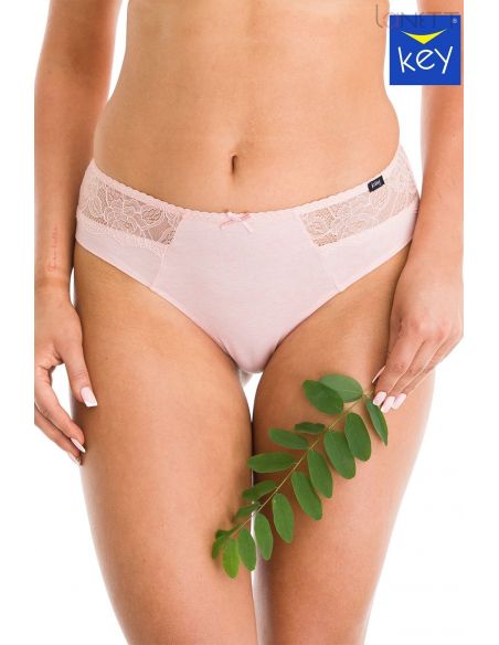 Women's Bikini Panties High Key LPC 265 A21- Pink buy in online store Women's Bikini Panties High Key LPC 265 A21- Pink buy in online store