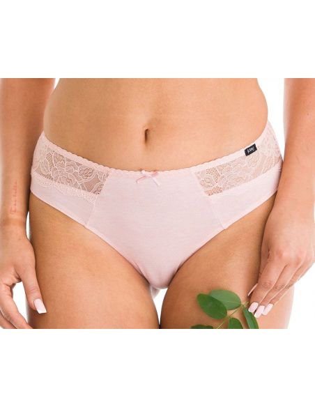 Women's Bikini Panties High Key LPC 265 A21- Pink buy in online store Women's Bikini Panties High Key LPC 265 A21- Pink buy in online store