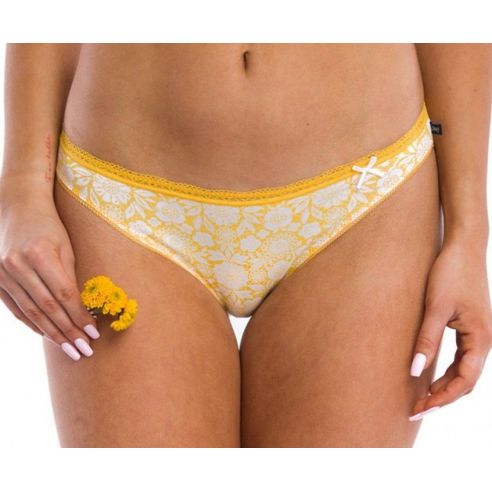 Key LPR 503 A21 Bikini Panties - Yellow buy in online store