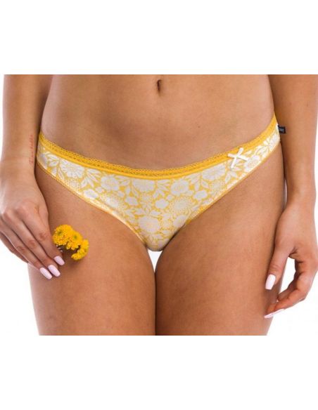Key LPR 503 A21 Bikini Panties - Yellow buy in online store