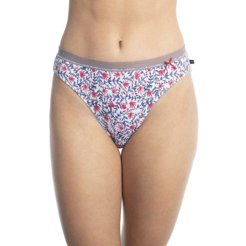 Bikini Panties with High Cut Key LPH 540 A20 - Flowers buy in online store