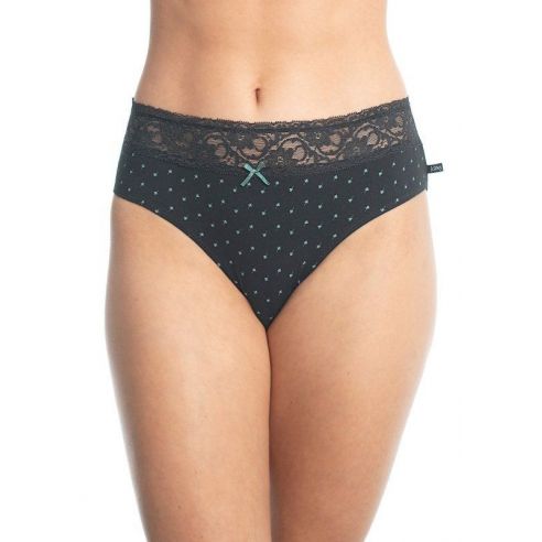 Women's Bikini Panties High Key LPC 955 A20 - Black buy in online store