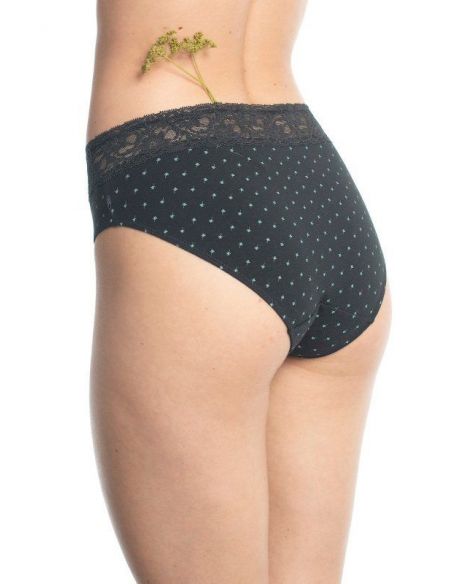 Women's Bikini Panties High Key LPC 955 A20 - Black buy in online store Women's Bikini Panties High Key LPC 955 A20 - Black buy in online store