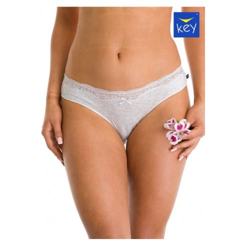 Key LPR 260 A21 Bikini Panties - Gray buy in online store