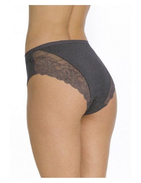 Bikini Panties High Key LPC 235 B20 - Dark Gray buy in online store Bikini Panties High Key LPC 235 B20 - Dark Gray buy in online store