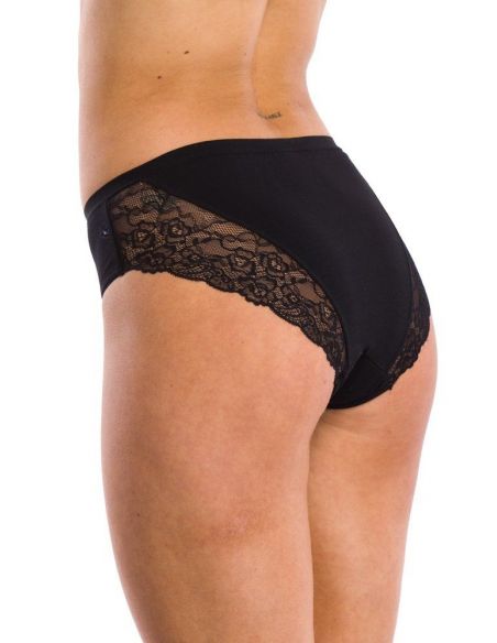 Bikini Panties High Key LPC 162 B20 - Black buy in online store